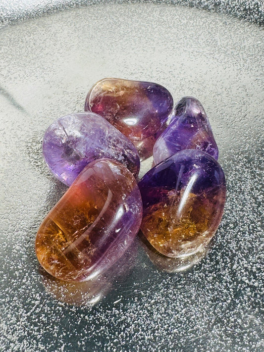 AMETRIN Trommelsteine ca. 100 Gramm - Trommelsteine