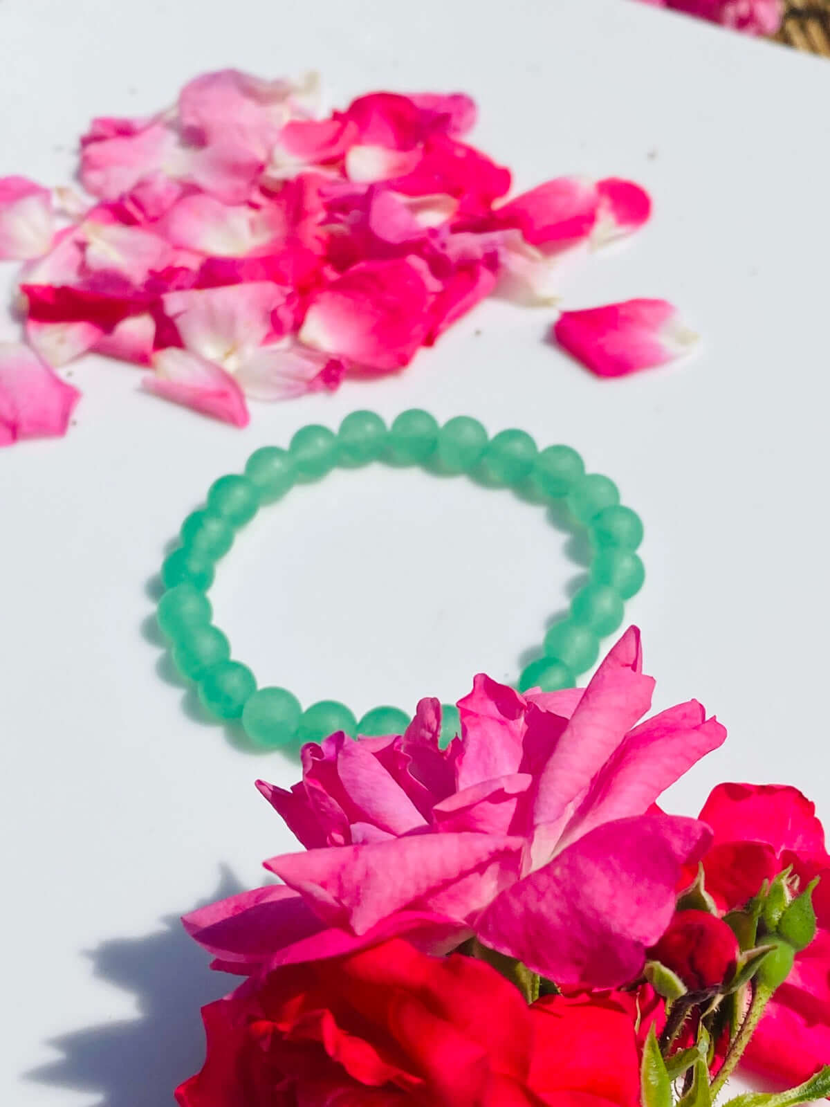 AVENTURIN Armband matt - 8 mm Perlen - Perlenarmband