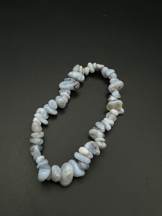 CHALCEDON blau Splitterarmband - Armband