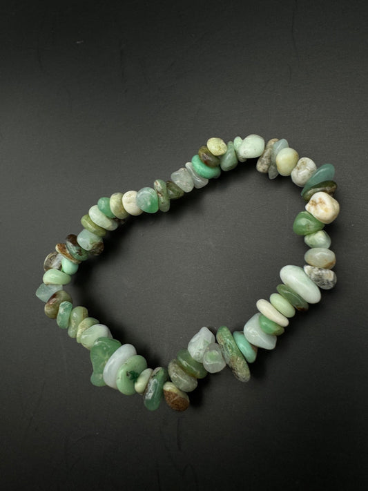 Chrysopras Splitterarmband - Armband