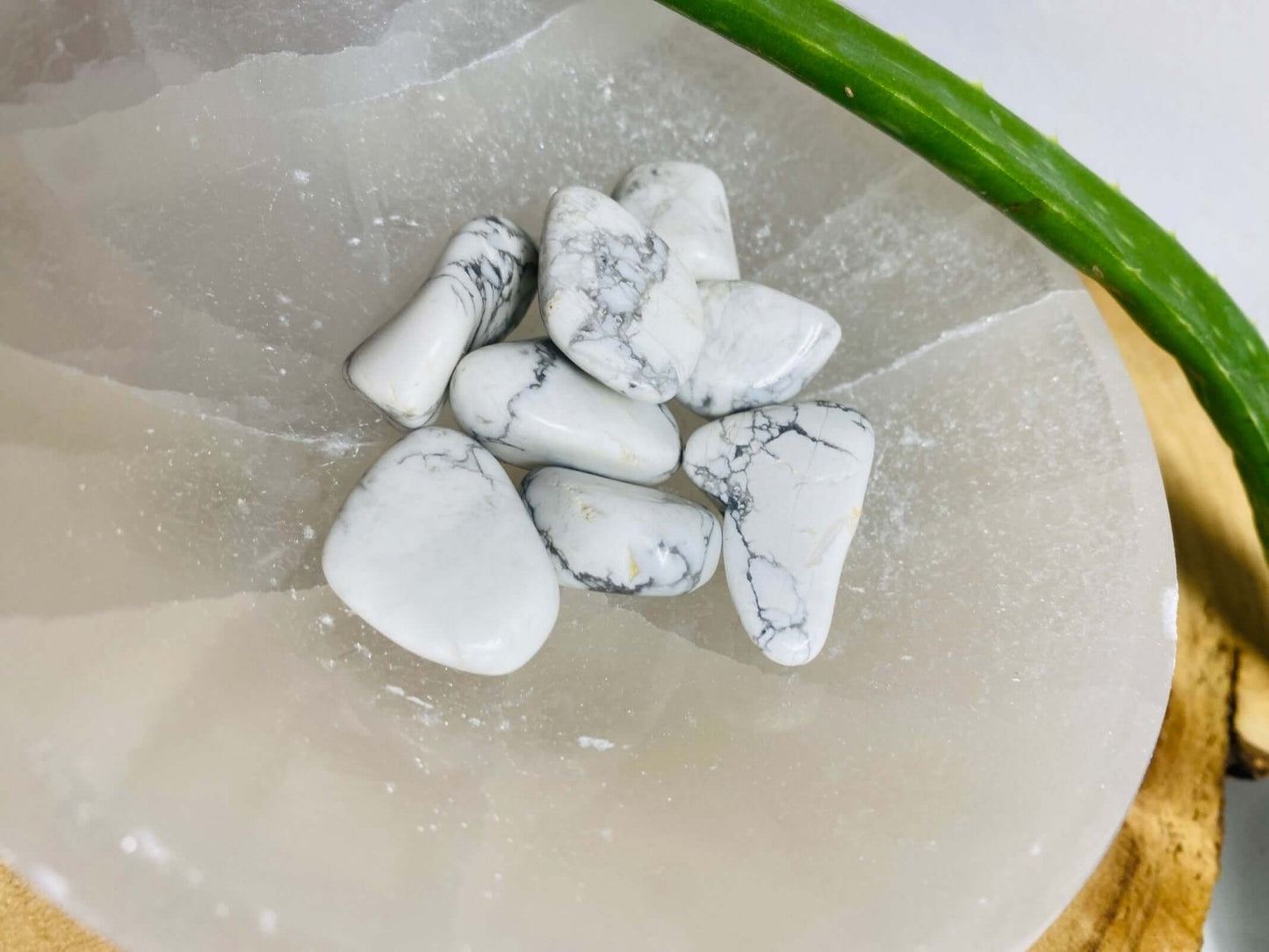 MAGNESIT Trommelsteine ca. 100 Gramm - Trommelsteine