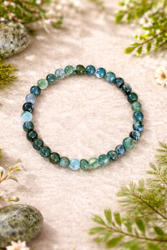 MOOSACHAT Armband 4-6 mm Perlen