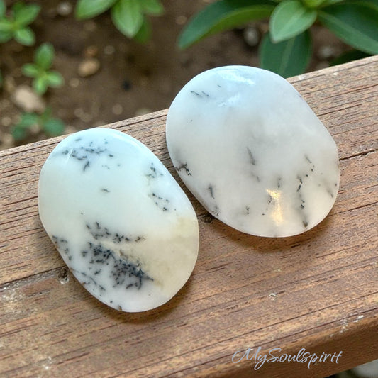 Dendriten Opal Handschmeichler 1 Stück