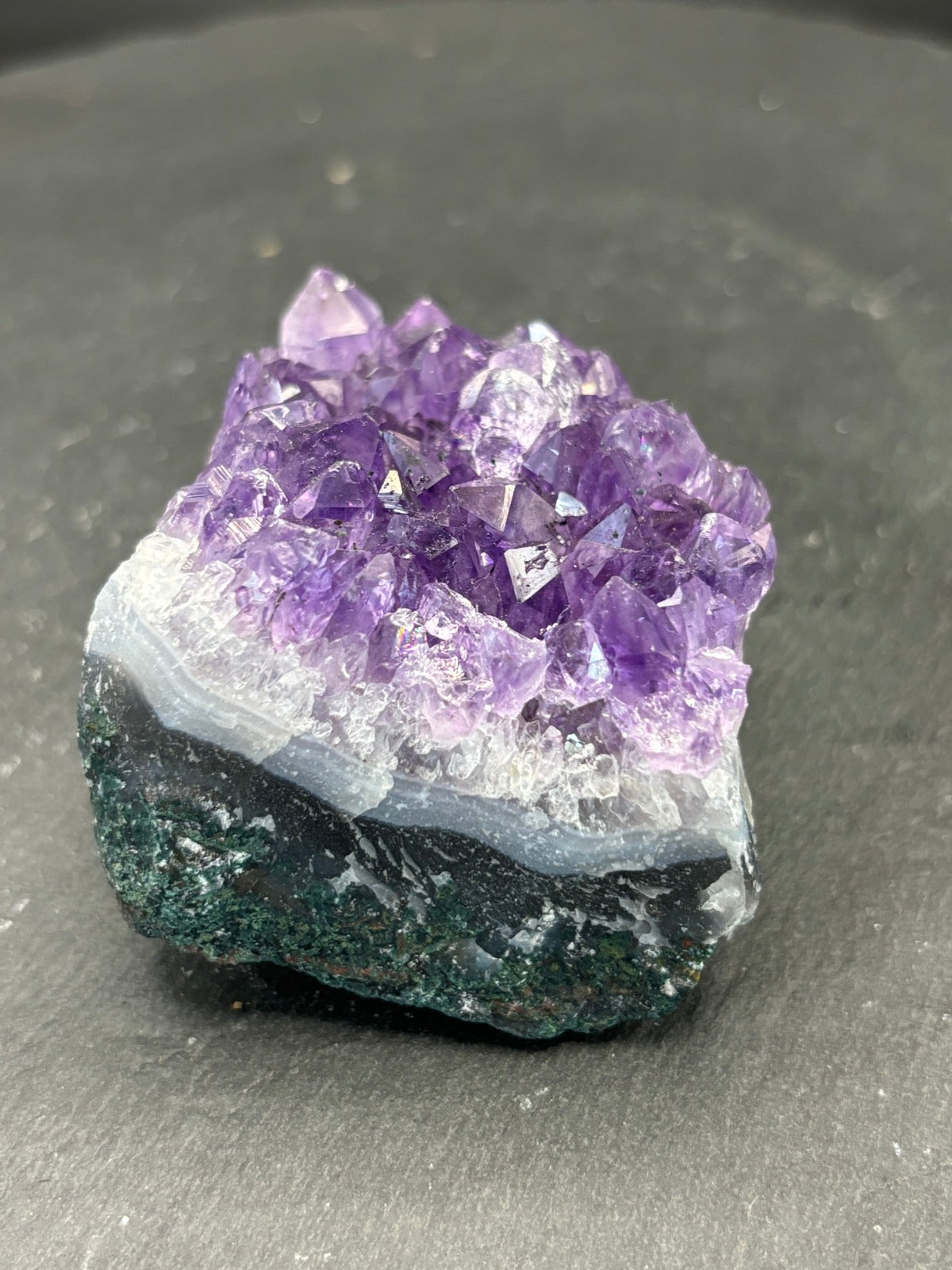 Amethyst Drusenstück 218 Gramm ( Unikat)