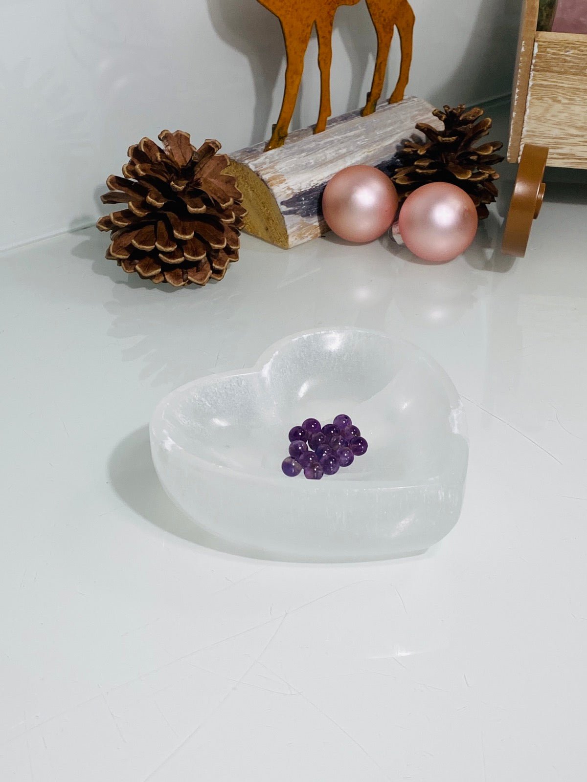 AMETHYST Perlen 6 mm - 10 Stück - Perlen