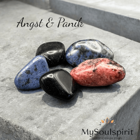 Angst und Panik Set Trommelsteine -