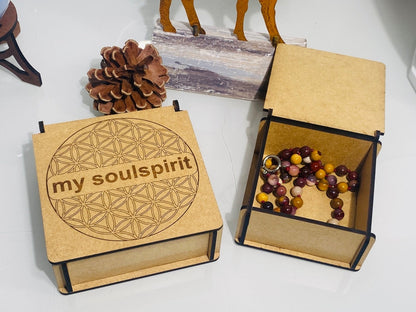 Aufbewahrungsbox von mysoulspirit für Edelsteine und Schmuck - Aufbewahrungsbox