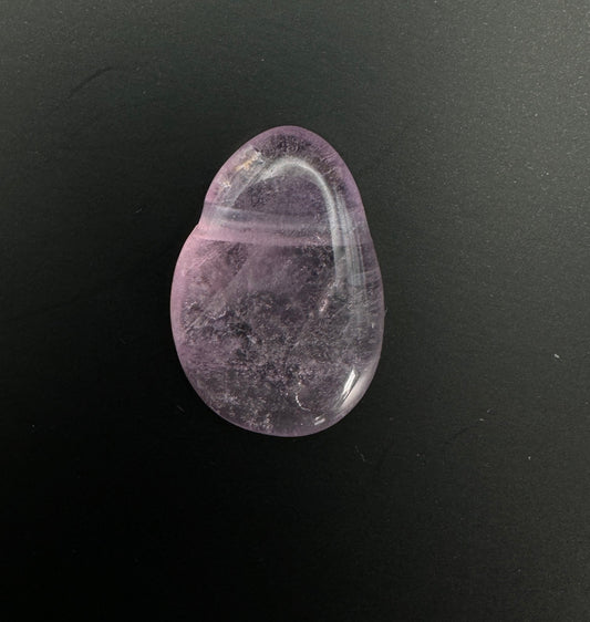 Lavendel Amethyst Kettenanhänger gebohrt