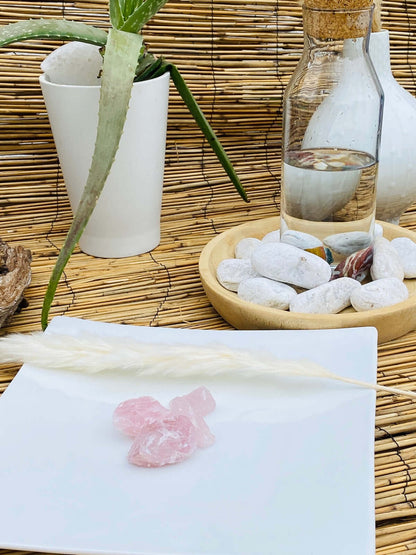 ROSENQUARZ Wassersteine 200+ Gramm - Wassersteine